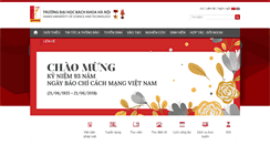 Desktop Screenshot of hust.edu.vn